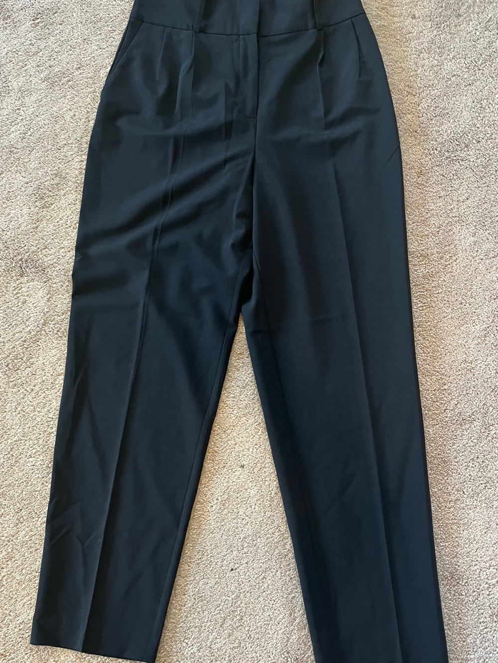 Victoria's Secret Black Women’s Dress Pants - Sleek Pleated Front -size 10 short